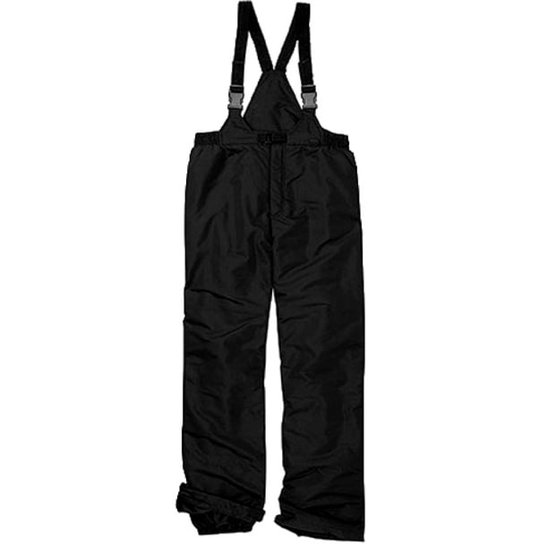 Pulse Preschool Boys Classic Taslon Ski Bib Medium Black